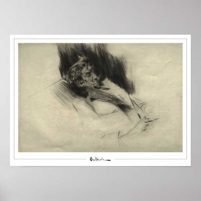 Poster d'art Giovanni Boldini Zedign #336 (Devant)