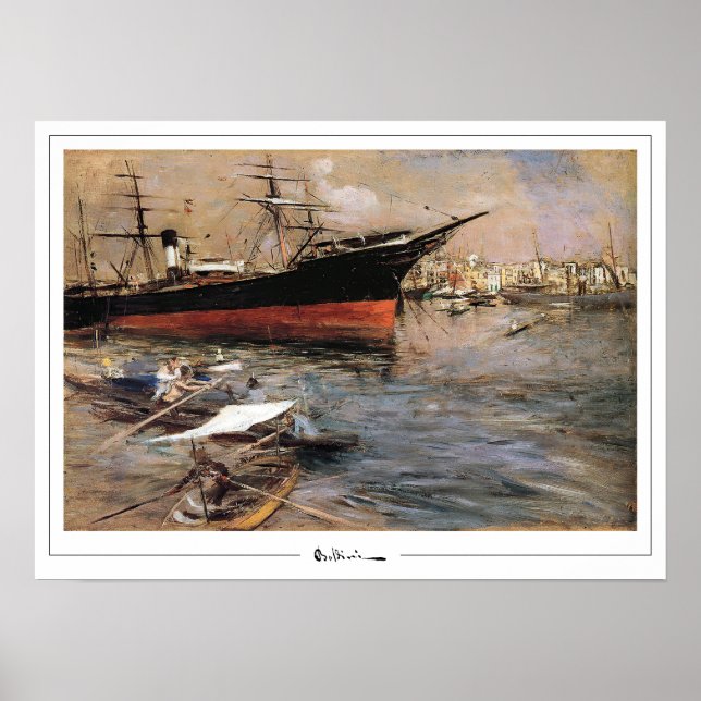 Poster d'art Giovanni Boldini Zedign #494 (Devant)