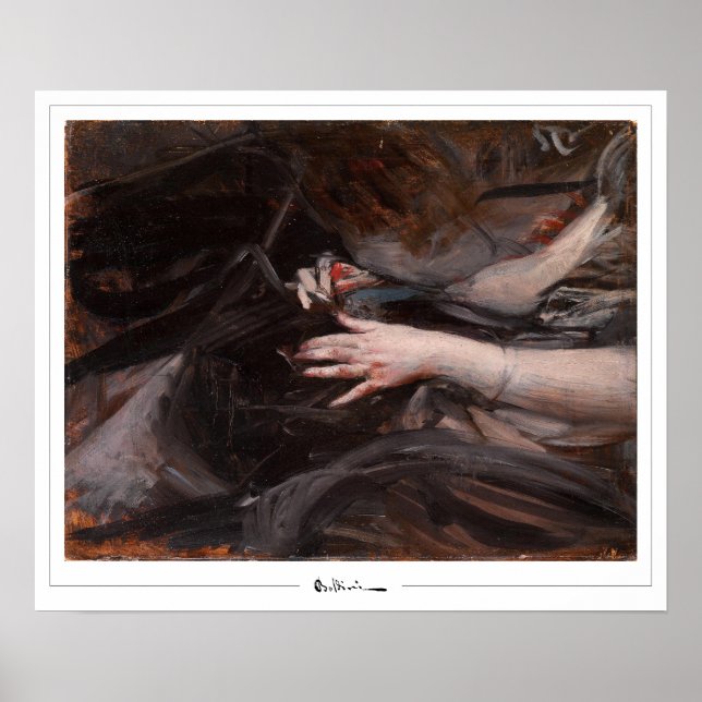 Poster d'art Giovanni Boldini Zedign #5 (Devant)