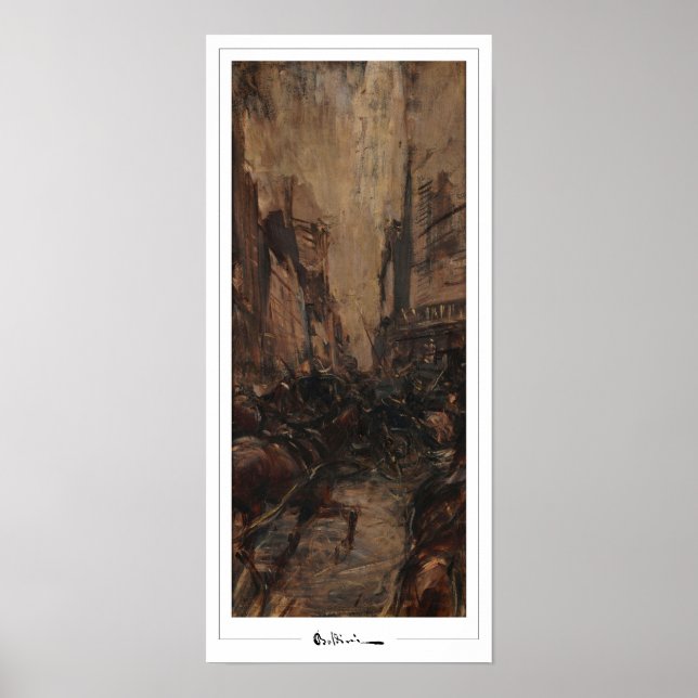 Poster d'art Giovanni Boldini Zedign #52 (Devant)