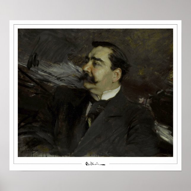 Poster d'art Giovanni Boldini Zedign #582 (Devant)