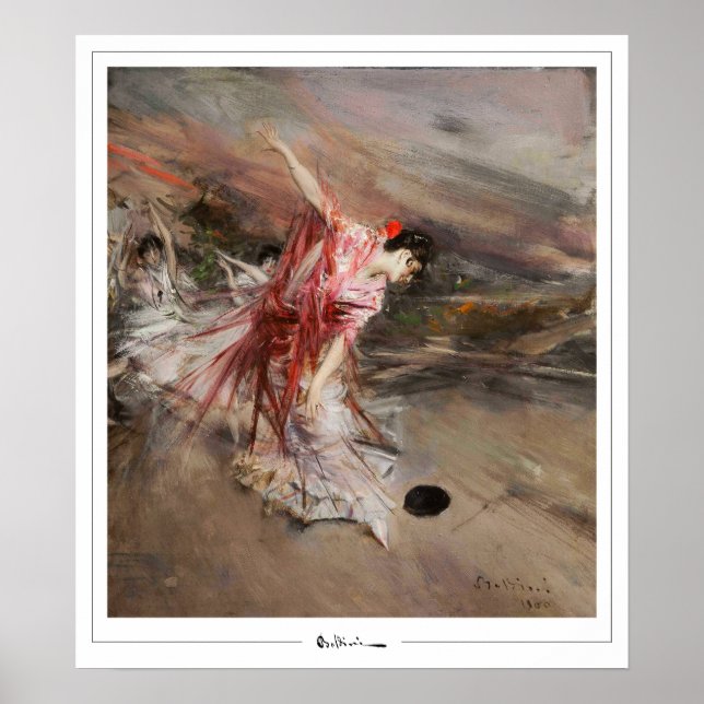 Poster d'art Giovanni Boldini Zedign #592 (Devant)