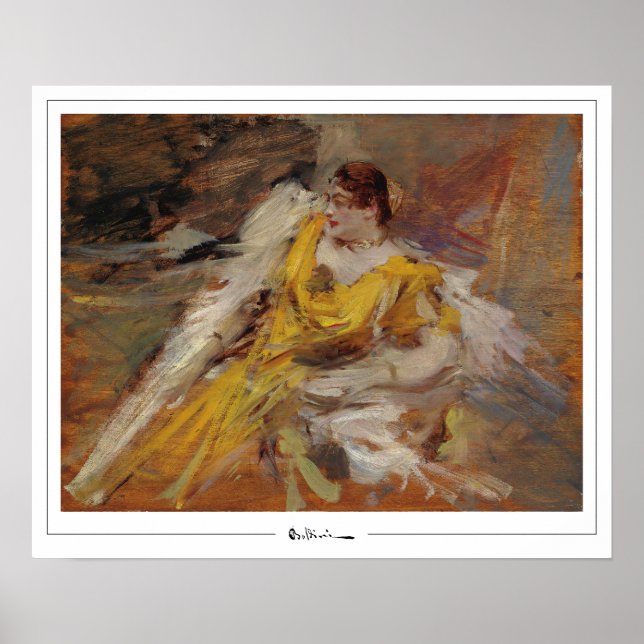 Poster d'art Giovanni Boldini Zedign #611 (Devant)