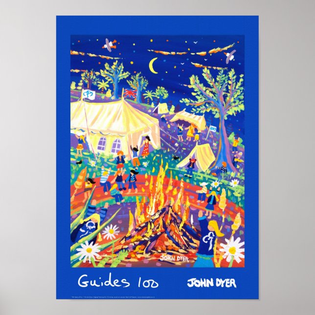 Poster d'art : Guides 100 ans de plaisir! (Devant)