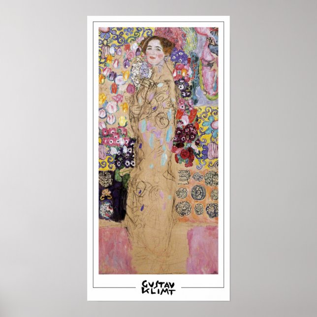 Poster d'art Gustav Klimt Zedign #285 (Devant)