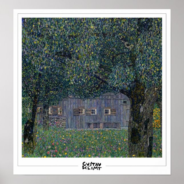 Poster d'art Gustav Klimt Zedign #29 (Devant)