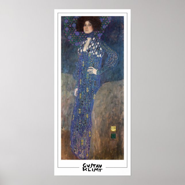 Poster d'art Gustav Klimt Zedign #400 (Devant)