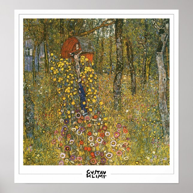 Poster d'art Gustav Klimt Zedign #411 (Devant)