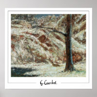 Poster d'art Gustave Courbet Zedign #15