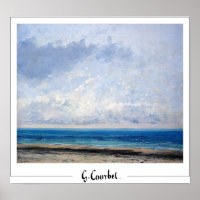 Poster d'art Gustave Courbet Zedign #186-2