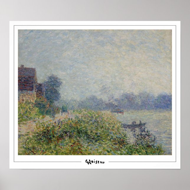 Poster d'art Gustave Loiseau Zedign #330 (Devant)