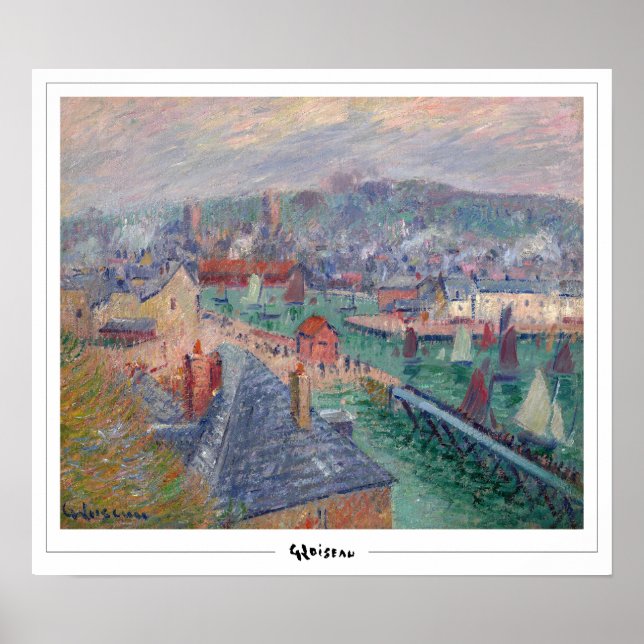Poster d'art Gustave Loiseau Zedign #339 (Devant)