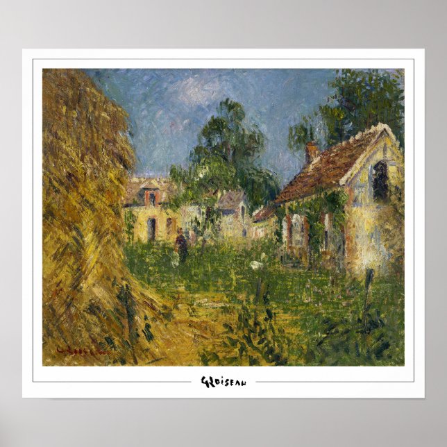 Poster d'art Gustave Loiseau Zedign #386 (Devant)