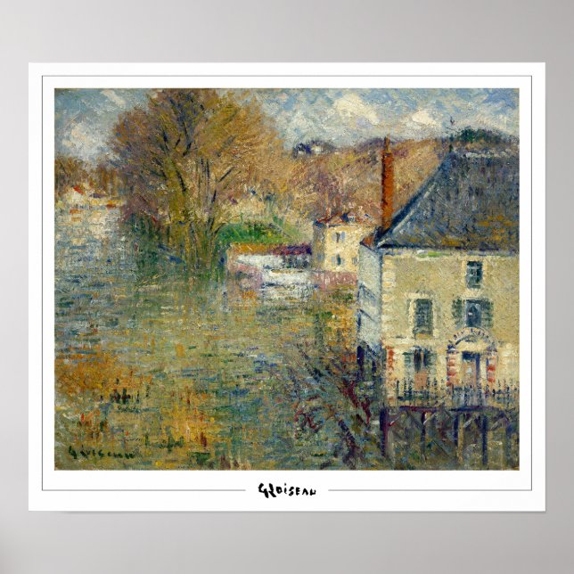 Poster d'art Gustave Loiseau Zedign #402 (Devant)