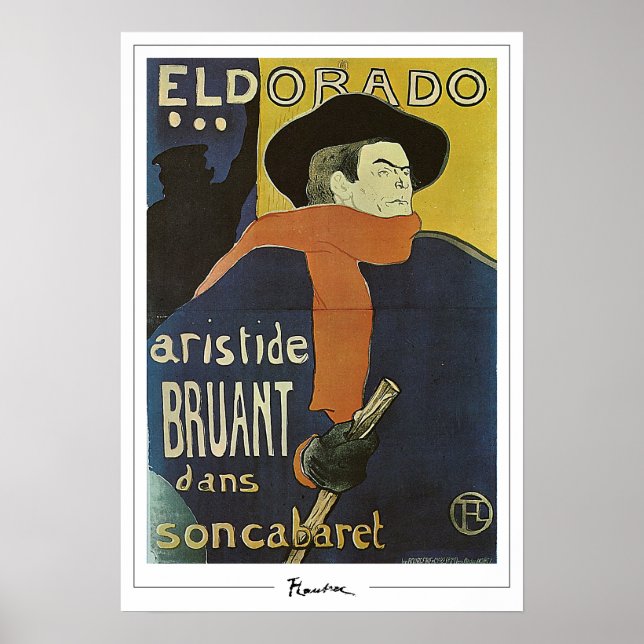Poster d'art Henri de Toulouse-Lautrec Zedign #421 (Devant)