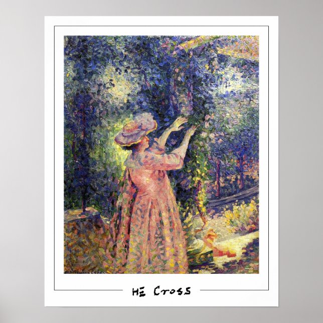 Poster d'art Henri-Edmond Cross Zedign #12 (Devant)