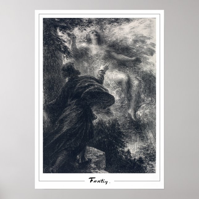 Poster d'art Henri Fantin-Latour Zedign #142 (Devant)