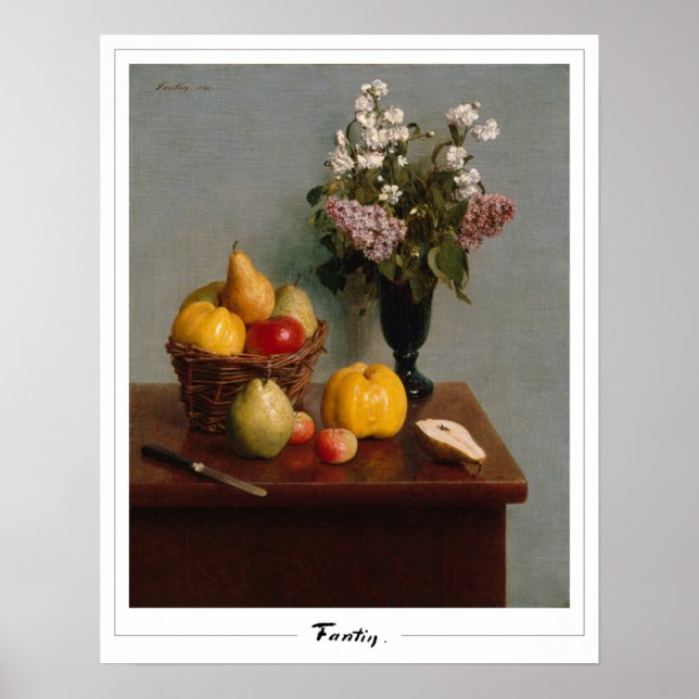 Poster d'art Henri Fantin-Latour Zedign #146 (Devant)