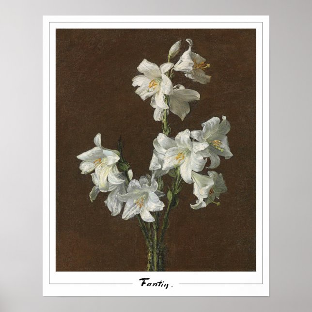 Poster d'art Henri Fantin-Latour Zedign #162 (Devant)