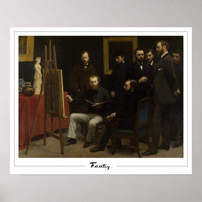 Poster d'art Henri Fantin-Latour Zedign #293 (Devant)