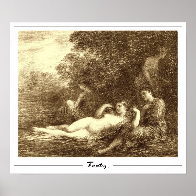 Poster d'art Henri Fantin-Latour Zedign #302 (Devant)