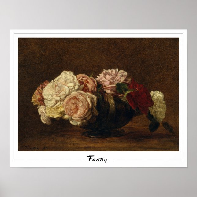 Poster d'art Henri Fantin-Latour Zedign #92 (Devant)