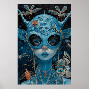 Poster d'art Imaginaire Dragon Dessin de la créa