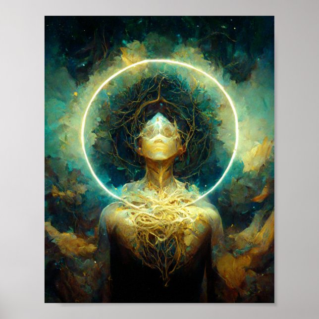 Poster d'art Imaginaire Gaia Ultima (Devant)