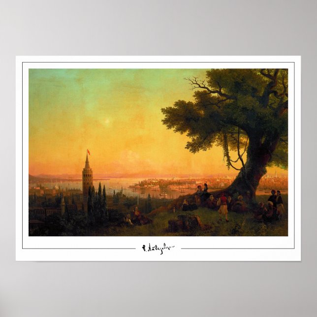 Poster d'art Ivan Aivazovsky Zedign #308 (Devant)