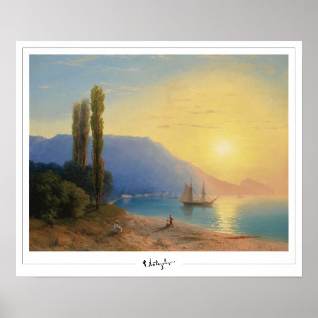 Poster d'art Ivan Aivazovsky Zedign #310 (Devant)