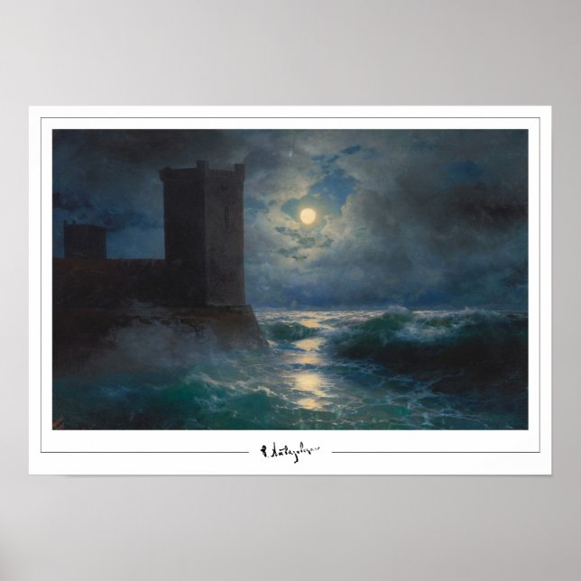 Poster d'art Ivan Aivazovsky Zedign #473 (Devant)
