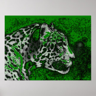 Poster d'art Jaguar Pop Imprimer - Posters Jaguar
