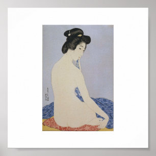 Poster d'art japonais vintage