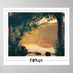 Poster d'art Jean-Baptiste-Camille Corot Zedign #2