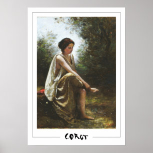 Poster d'art Jean-Baptiste-Camille Corot Zedign #3