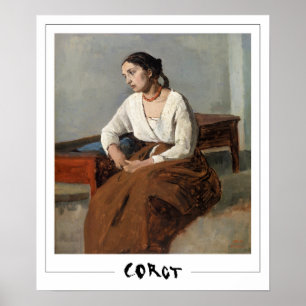 Poster d'art Jean-Baptiste-Camille Corot Zedign #3