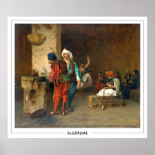 Poster d'art Jean-Léon Gérôme Zedign #118