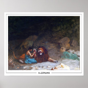 Poster d'art Jean-Léon Gérôme Zedign #220