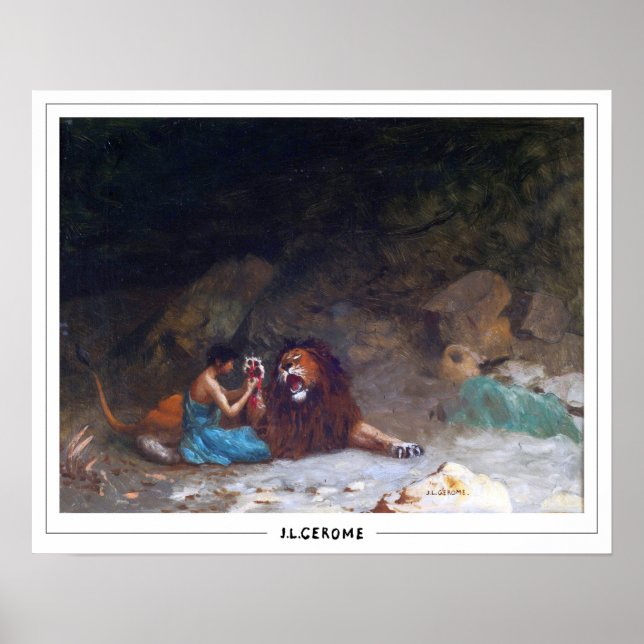 Poster d'art Jean-Léon Gérôme Zedign #220 (Devant)