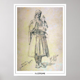 Poster d'art Jean-Léon Gérôme Zedign #240