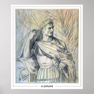 Poster d'art Jean-Léon Gérôme Zedign #252