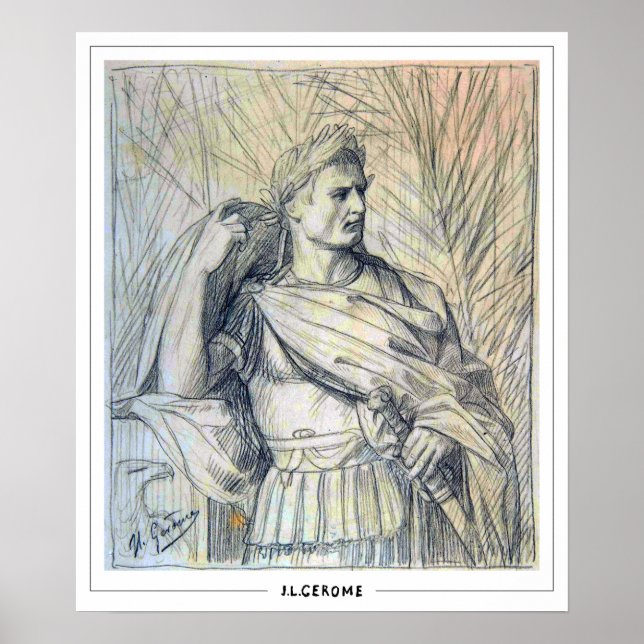 Poster d'art Jean-Léon Gérôme Zedign #252 (Devant)