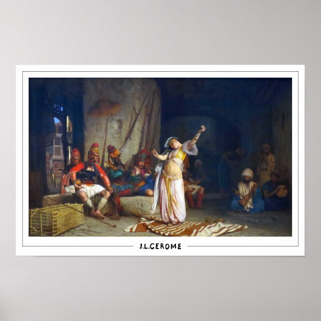Poster d'art Jean-Léon Gérôme Zedign #87 (Devant)