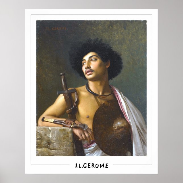 Poster d'art Jean-Léon Gérôme Zedign #94 (Devant)