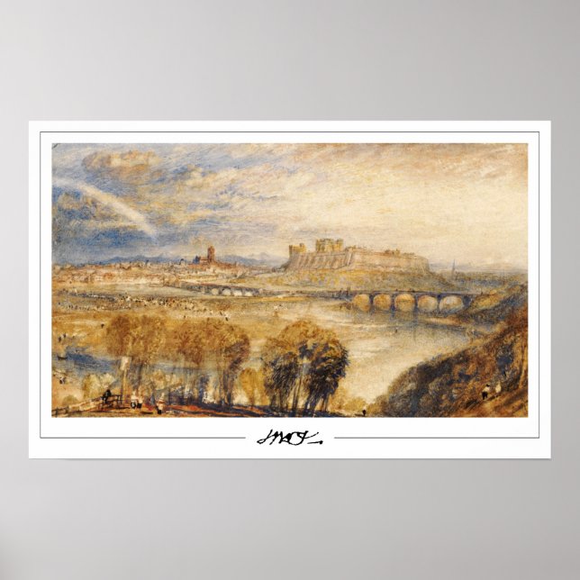 Poster d'art JMW Turner Zedign #111-2 (Devant)