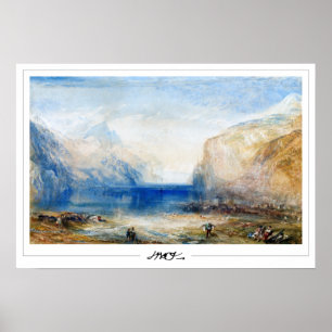 Poster d'art JMW Turner Zedign #12-2