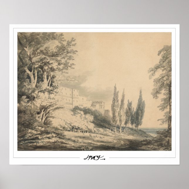 Poster d'art JMW Turner Zedign #194-2 (Devant)