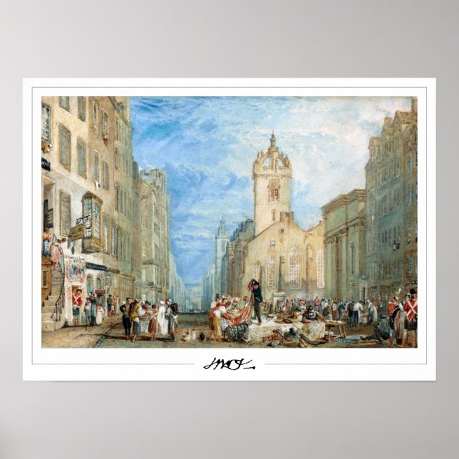 Poster d'art JMW Turner Zedign #22-3 (Devant)