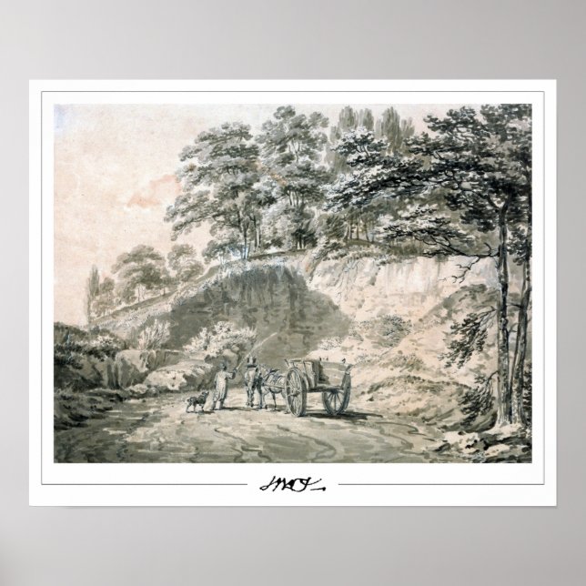 Poster d'art JMW Turner Zedign #242-2 (Devant)