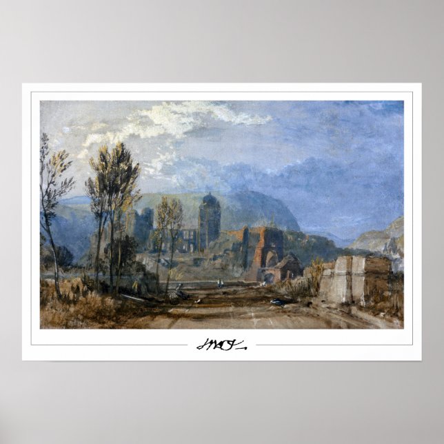 Poster d'art JMW Turner Zedign #25 (Devant)